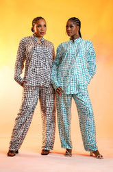 Silk/ Chiffon Pant Set